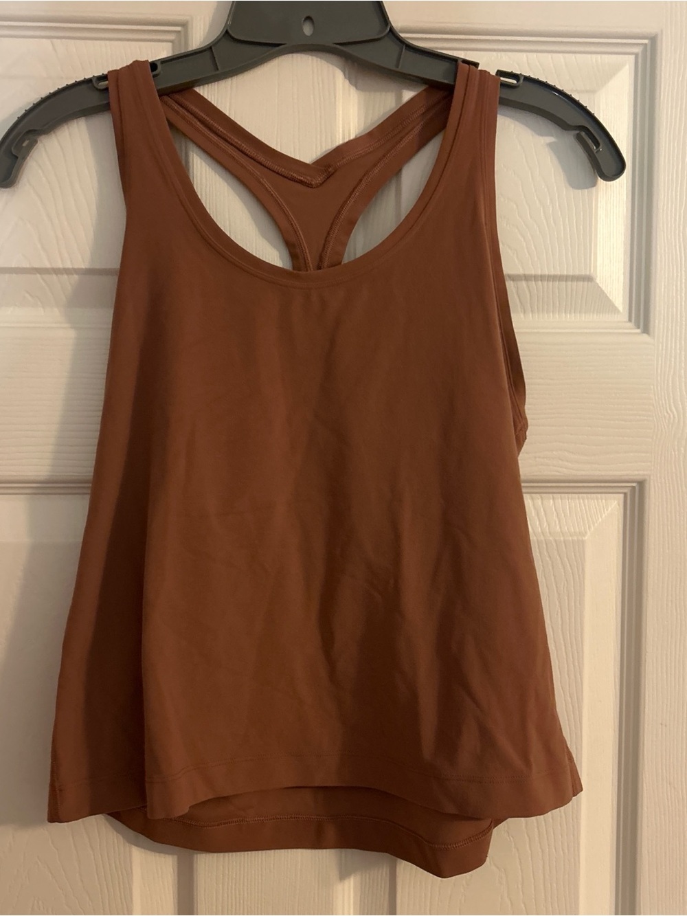 lululemon athletica Women's Racerback Tank in Rust